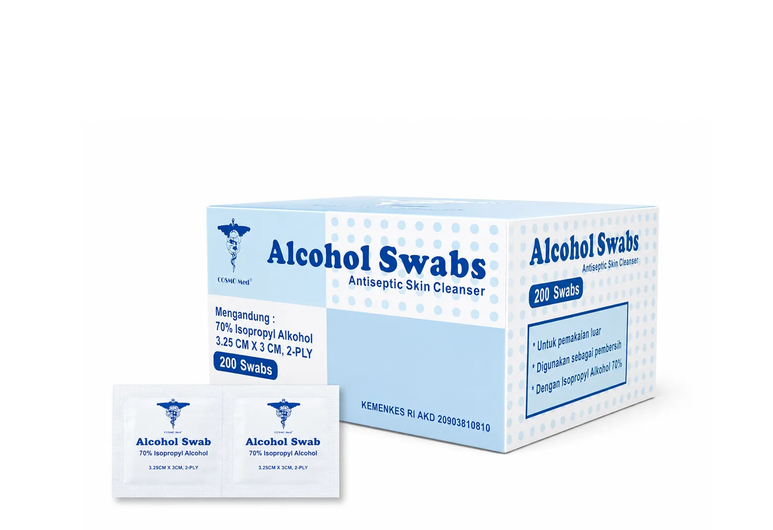 Alcohol Swab With Isopropyl Alcohol
