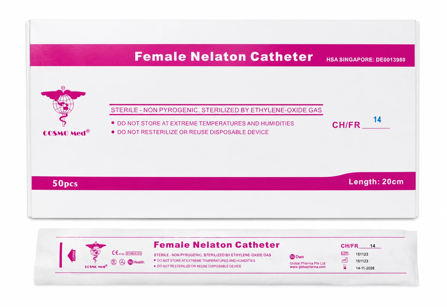 Female Nelaton Catheter