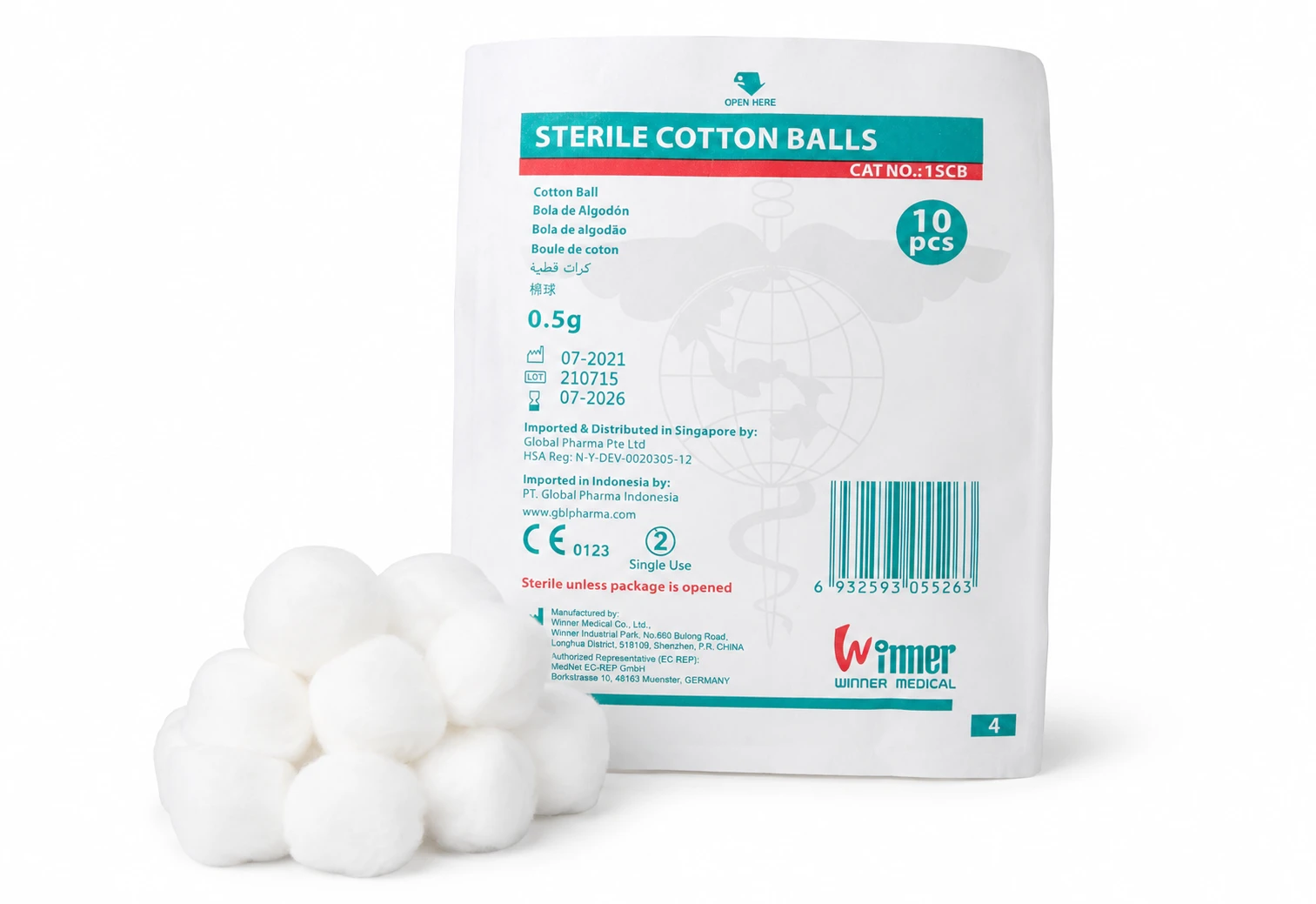 Sterile Cotton Ball