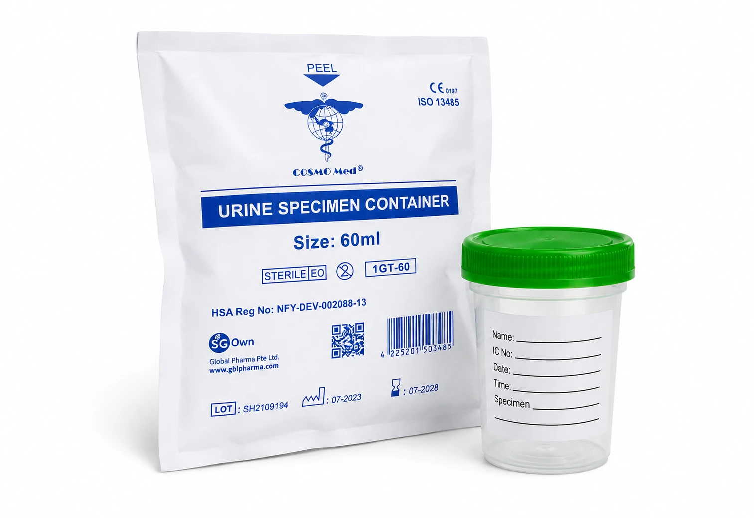 Urine Specimen Container Sterile