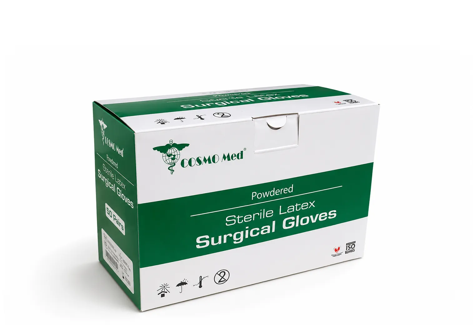 Sterile Latex Surgical Glove Powdered
